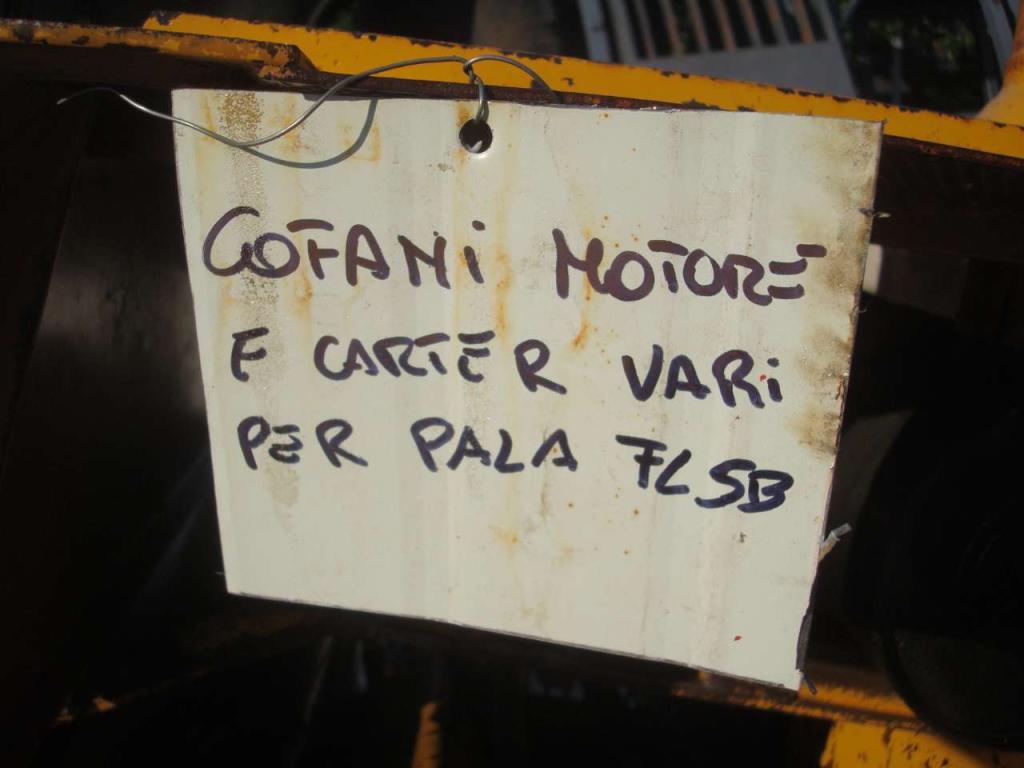 Capó y panel de carrocería para Fiat Allis FL5B Foto 2