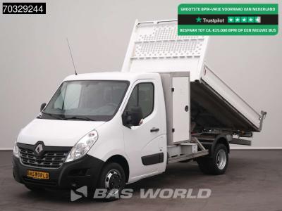 Renault Master 130PK Kipper met Kist Dubbellucht 3,5t Trekhaak Airco Cruise Euro6 Tipper Benne Kieper Airco vendida por BAS World B.V.