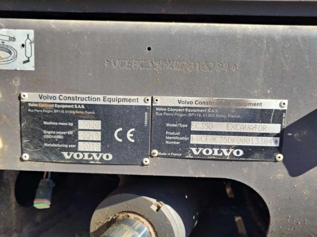 Volvo EC35D Foto 26