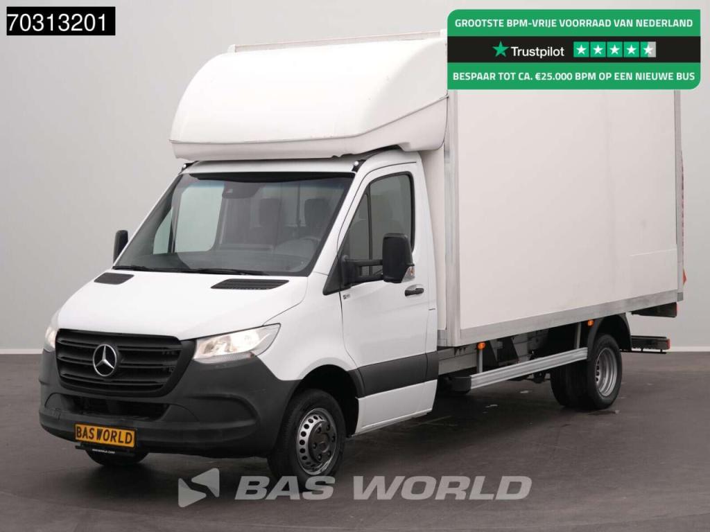 Mercedes-Benz Sprinter 514 CDI Automaat Laadklep Zijdeur Dubbellucht Bakwagen Airco Cruise Camera MBUX CarPlay D' Foto 1