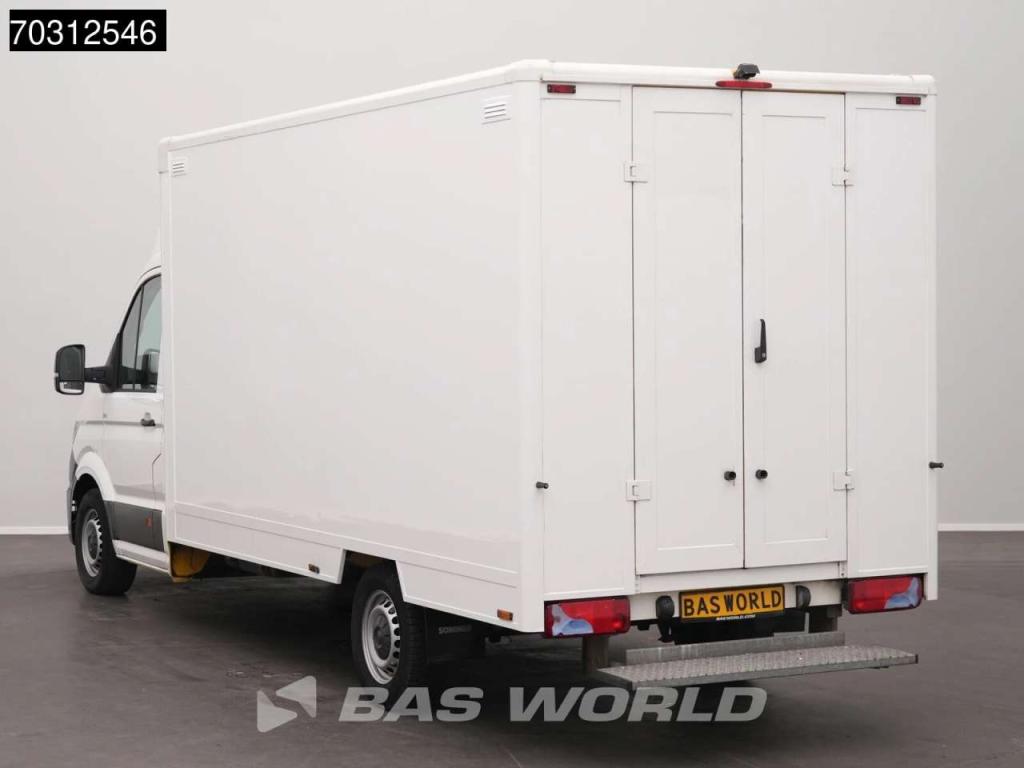 Man TGE 3.100 433cm Bakwagen Achterdeuren Zijdeur Camera Euro6 Meubelbak Koffer Verkoopwagen Pakketwage Foto 2