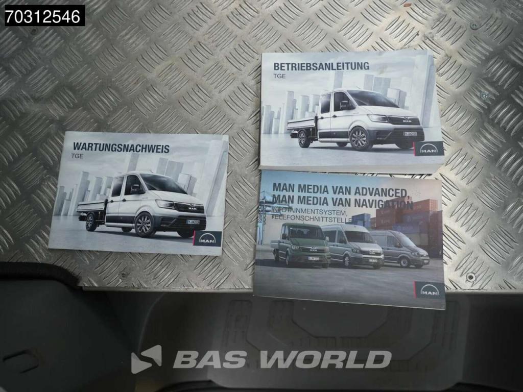 Man TGE 3.100 433cm Bakwagen Achterdeuren Zijdeur Camera Euro6 Meubelbak Koffer Verkoopwagen Pakketwage Foto 24