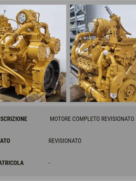 Caterpillar MOTORE REVISIONATO CAT 3408 Foto 2
