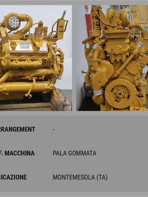 Caterpillar MOTORE REVISIONATO CAT 3408 Foto 3