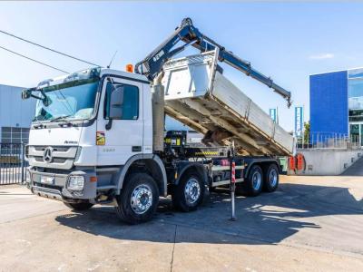 Mercedes-Benz ACTROS 3236 MP3 +GRUE HIAB XS166 HIDUO/3EXT vendida por Braem NV