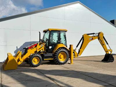 Caterpillar 424 4WD - Hammer Lines / Airco Foto 1