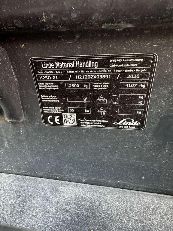 Linde H25D-01 Foto 5