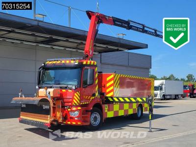 Mercedes-Benz Actros 1827 Actros 4X2 Fire truck Watertank for electrical vehicles Winch Palfinger PK19.001SLD Cra vendida por BAS World B.V.