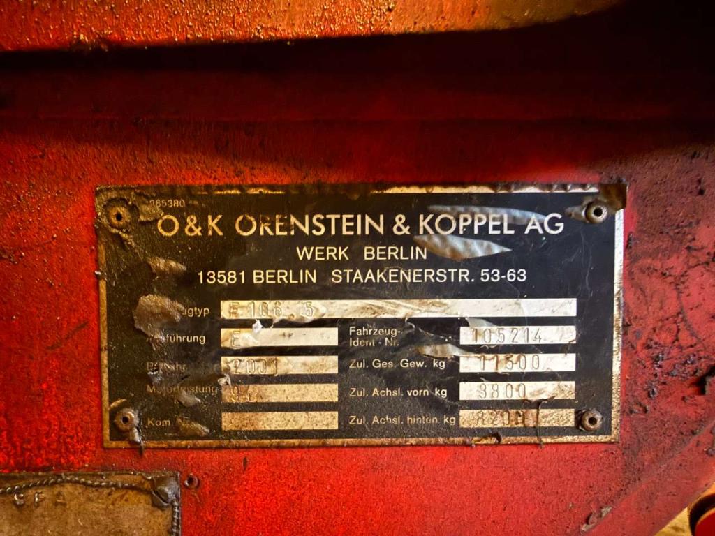 O&K (Orenstein & Koppel) F 106.5 Foto 5