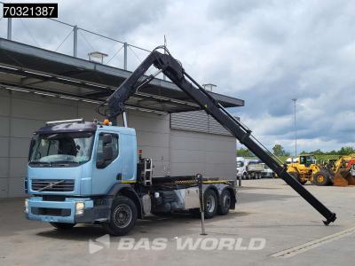 Volvo FE 320 4X2 HIAB 144 E-3 HIDUO Crane 20tons cable system Full air suspension Lift Axle vendida por BAS World B.V.