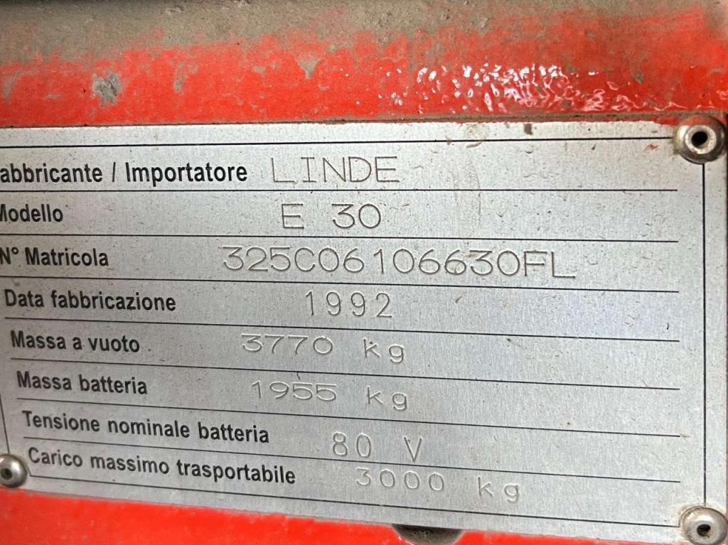 Linde E30 Foto 7