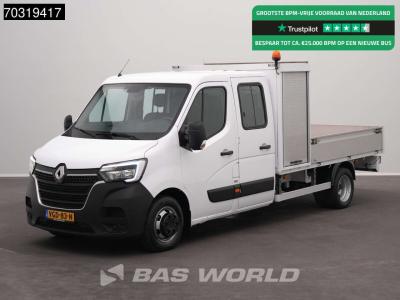 Renault Master 145PK Dubbel Cabine Open Laadbak met Kist Dubbellucht 3,5t Trekhaak LED Airco Cruise Zwaaila vendida por BAS World B.V.