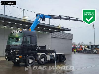 Mercedes-Benz Actros 2653 8X4 Manual! Retarder Full-Steel HMF 2223 K4 Remote Kran Crane Big-Axle Euro3 vendida por BAS World B.V.