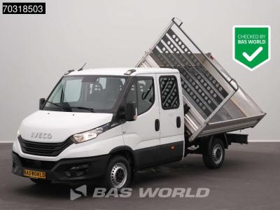 Iveco Daily 35S16 Automaat Driezijdige Kipper Dubbel Cabine 3,5t Trekhaak 160PK Airco Camera Euro6 Tipper vendida por BAS World B.V.