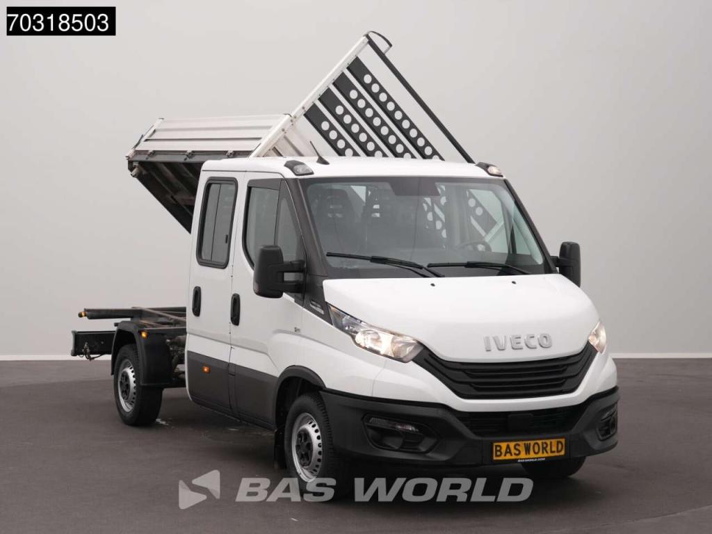 Iveco Daily 35S16 Automaat Driezijdige Kipper Dubbel Cabine 3,5t Trekhaak 160PK Airco Camera Euro6 Tipper Foto 6