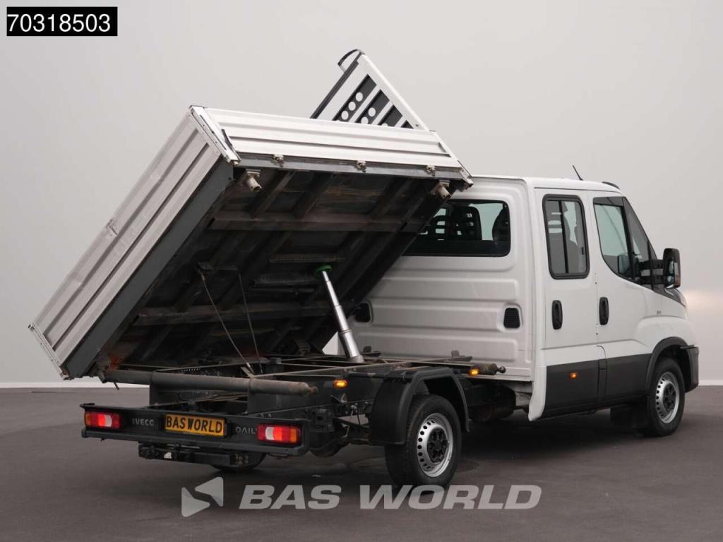 Iveco Daily 35S16 Automaat Driezijdige Kipper Dubbel Cabine 3,5t Trekhaak 160PK Airco Camera Euro6 Tipper Foto 7