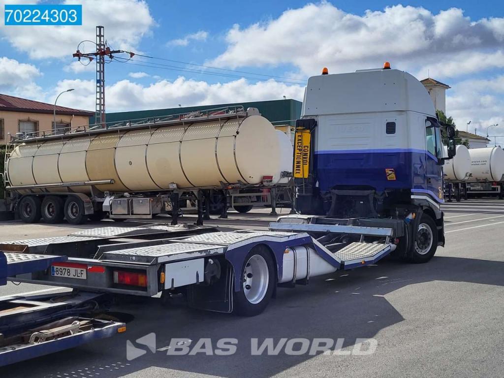 Iveco Stralis 500 4X2 ROLFO Truck transporter Standklima 2xTanks Euro 6 Foto 17