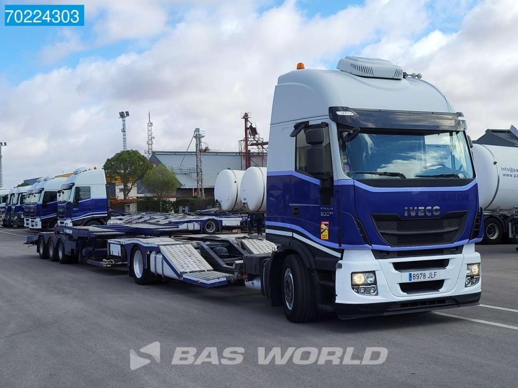 Iveco Stralis 500 4X2 ROLFO Truck transporter Standklima 2xTanks Euro 6 Foto 3