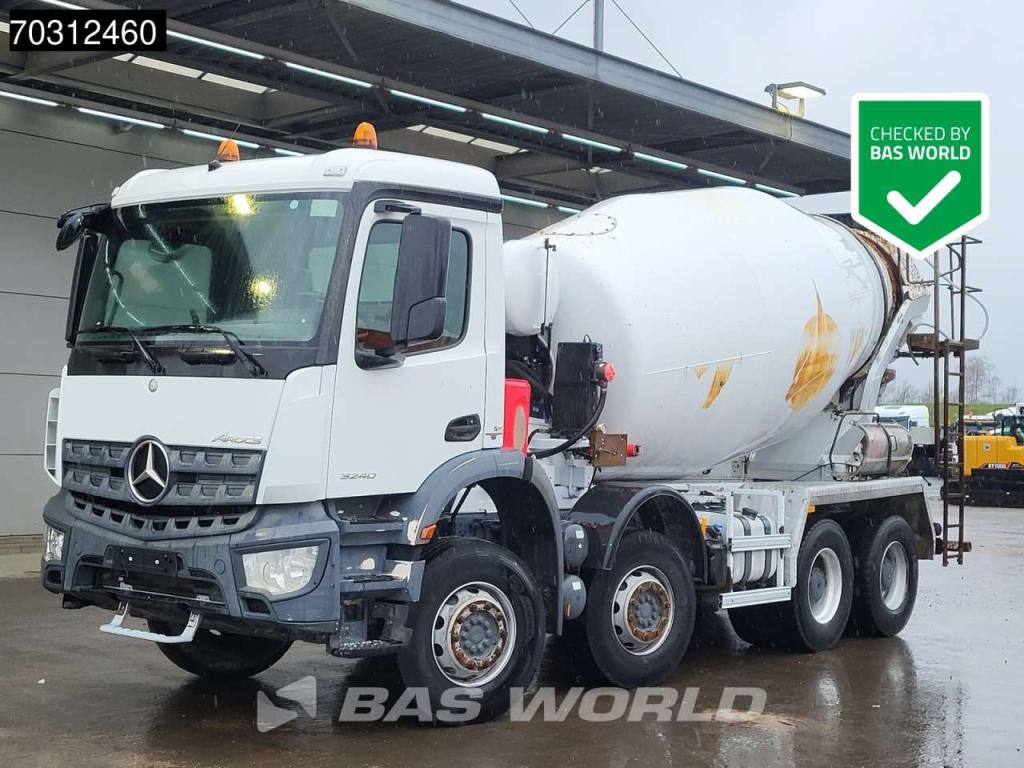Mercedes-Benz Arocs 3240 Arocs 8X4 9m3 Stetter Mixer Steelsuspension Automatic Euro 6 Foto 1