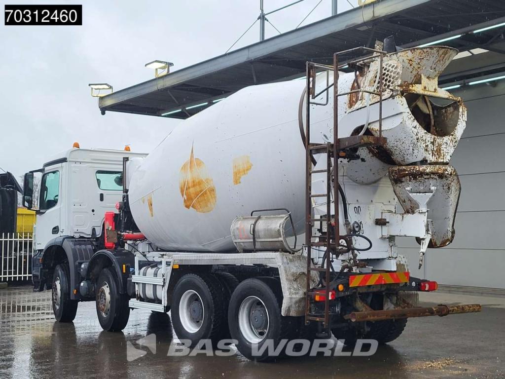 Mercedes-Benz Arocs 3240 Arocs 8X4 9m3 Stetter Mixer Steelsuspension Automatic Euro 6 Foto 2