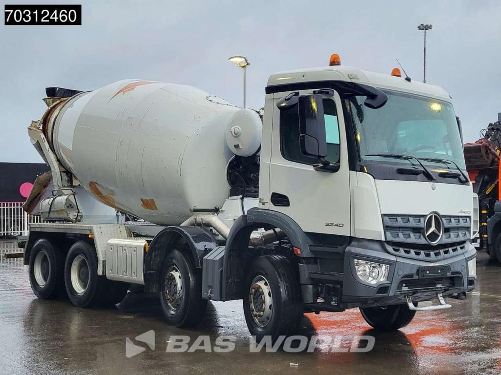Mercedes-Benz Arocs 3240 Arocs 8X4 9m3 Stetter Mixer Steelsuspension Automatic Euro 6 Foto 9