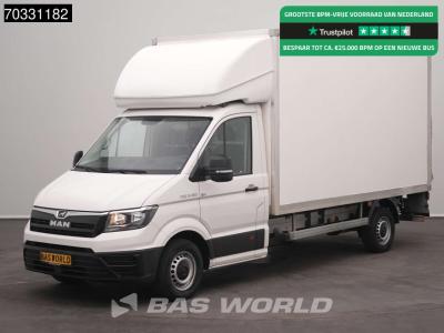 Man TGE 3.180 Dhollandia Laadklep Zijdeur Bakwagen Camera Airco Cruise Koffer Meubelbak Airco Cruise co vendida por BAS World B.V.