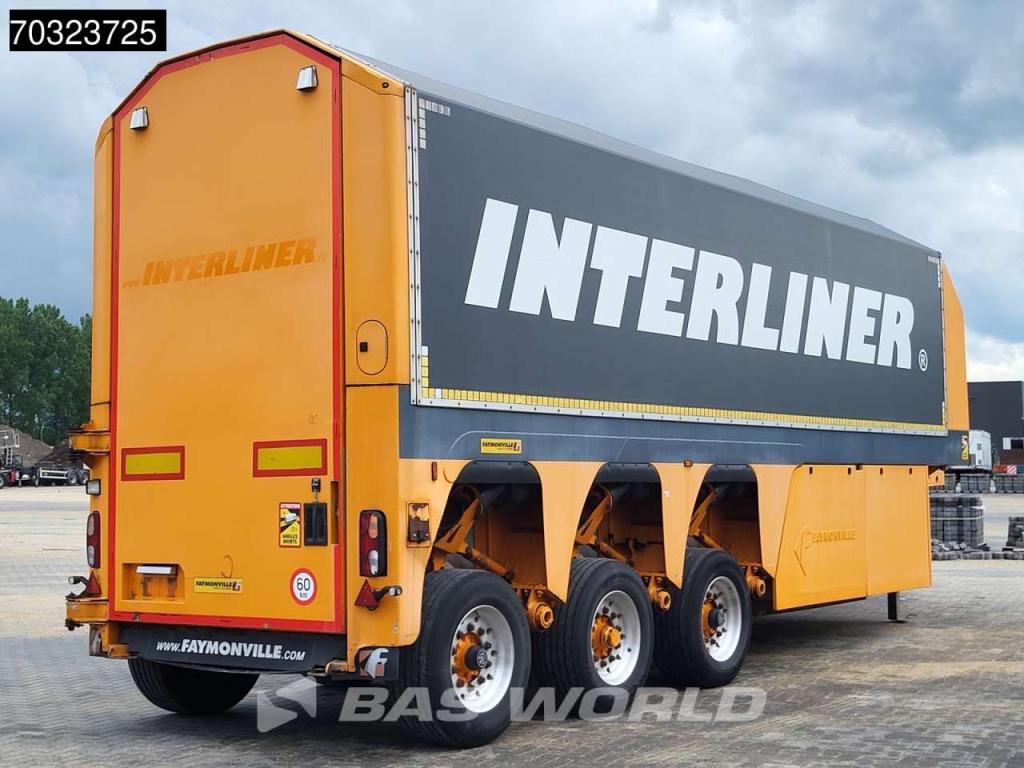 Faymonville F-S43-1EBB 3 axles 6670kg Glass Innenlader 2xLift Axle Foto 5