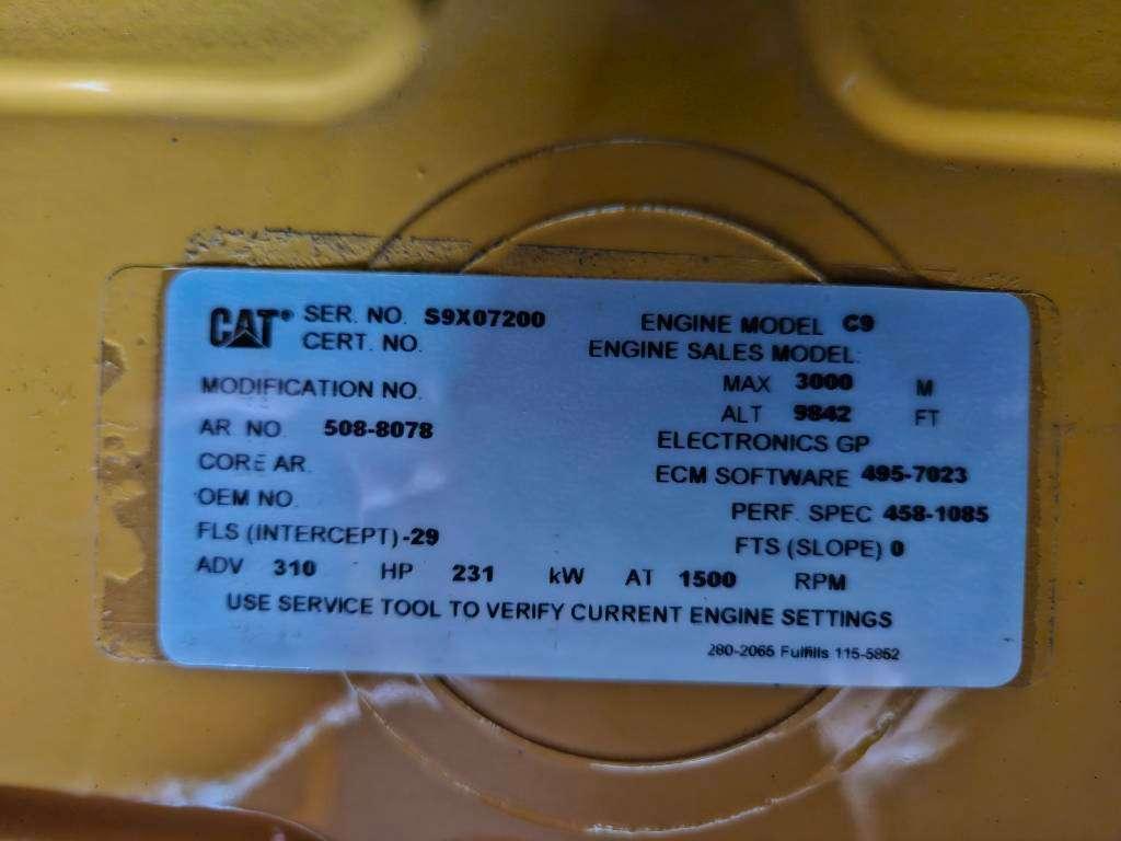 Caterpillar DE250E0 - C9 - 250 kVA Generator - DPX-18019 Foto 22