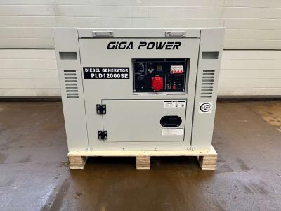 Giga Power PLD12000SE 10 kVA silent generator vendida por Big Machinery