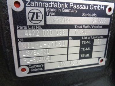 Eje posterior para ZF AP-765 vendida por PRV Ricambi Srl