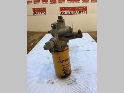 Soporte del filtro de aceite del motor para Hitachi ZX280LCN-3 vendida por Massucco T. Srl Area Ricambi