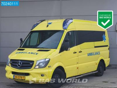 Mercedes Sprinter 319 CDI Automaat Euro6 Complete NL Ambulance BRANCARD Ziekenwagen Rettungswagen 8m3 Airco vendida por BAS World B.V.