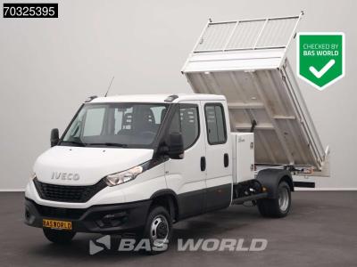 Iveco Daily 35C16 3.0L Dubbel Cabine Kipper met Kist 3,5t Trekhaak Dubbellucht 160PK Navi Airco Cruise Eu vendida por BAS World B.V.