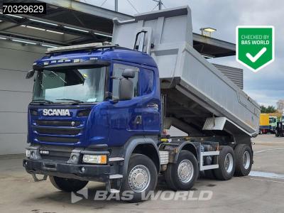 Scania G490 G 8X4 12m3 tipper Steelsuspension Big-Axle Retarder Euro 6 vendida por BAS World B.V.