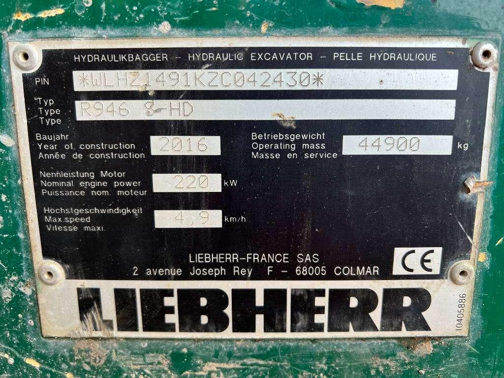Liebherr R946 S HD - Well Maintained / Excellent Condition Foto 18