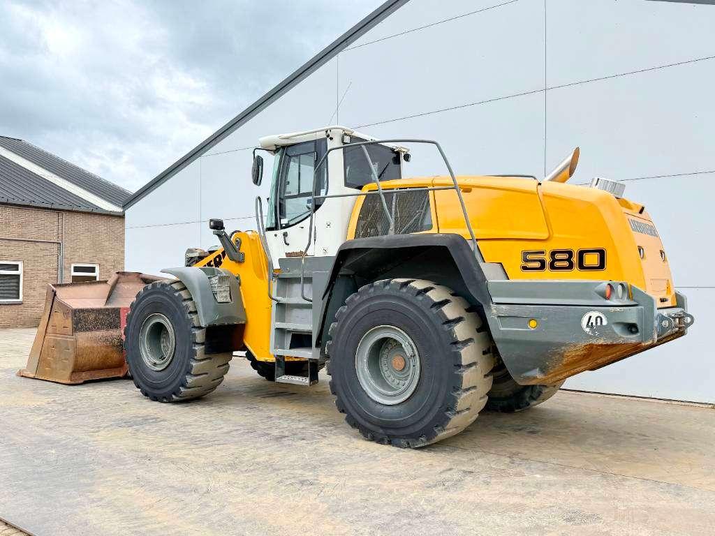 Liebherr L580 - Quick Coupler / 4 Good Tyres! Foto 3