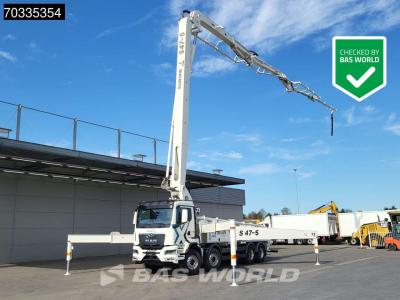 Man TGS 35.510 8X4 47 mtrs SWAN TSP 47-5 160RZ concrete pump Full Steel Automatic Euro 6 vendida por BAS World B.V.