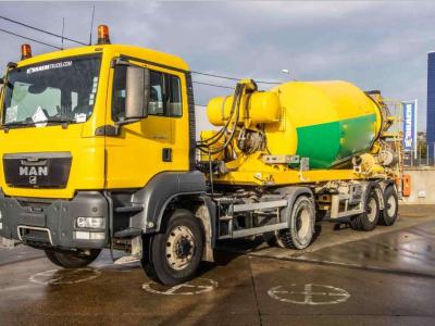 Man TGS 18.360 BLS-4X4H+SEMI MIXER 10M3 vendida por Braem NV