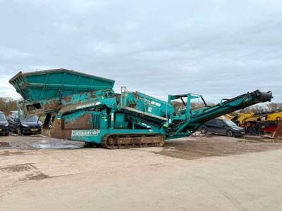 Powerscreen Warrior 1400 - Caterpillar Engine / 3 Conveyors vendida por Boss Machinery