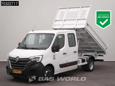 Renault Master 130PK Kipper Dubbel Cabine 3500kg trekhaak Airco Cruise Dubbellucht Tipper Benne Kieper A/C vendida por BAS World B.V.