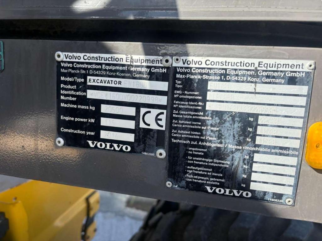 Volvo EW 160D Foto 9