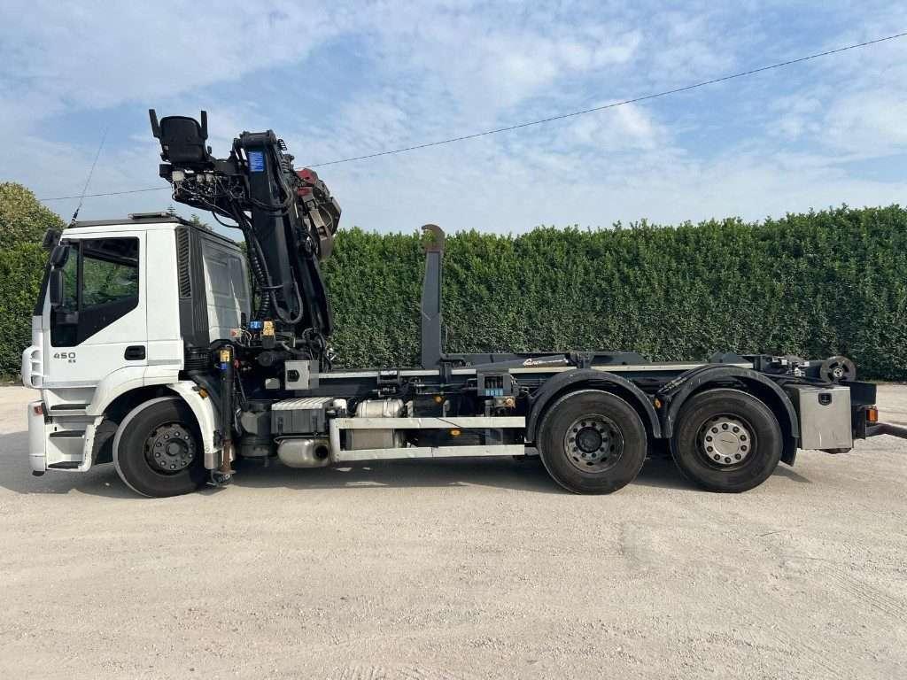 Iveco STRALIS 450 SCARRABILE USATO CON GRU Foto 2