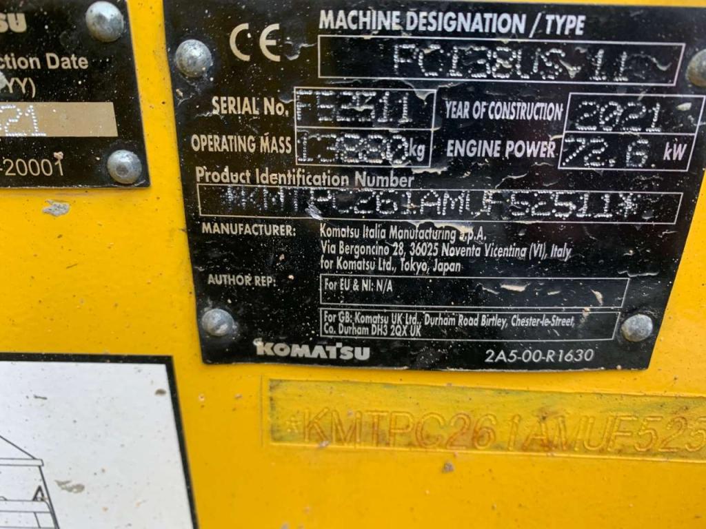 Komatsu PC138US-11 Foto 22