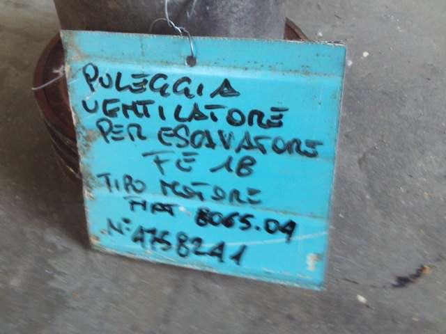 Polea para Fiat Allis FE18 - MOTORE FIAT 8065.04 - N. 4758241 Foto 4