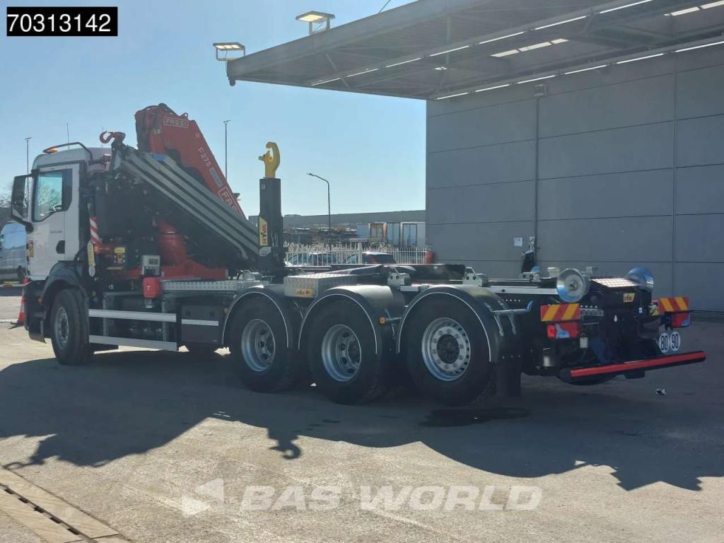 Man TGS 35.480 TGS 8X4 NEW! FASSI F275A Crane + HYVA 26-60 Hooklift Euro 6 Foto 16