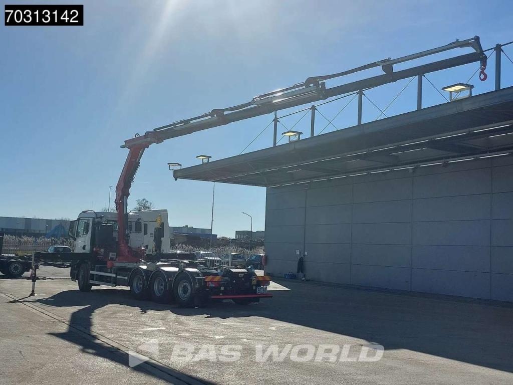 Man TGS 35.480 TGS 8X4 NEW! FASSI F275A Crane + HYVA 26-60 Hooklift Euro 6 Foto 2