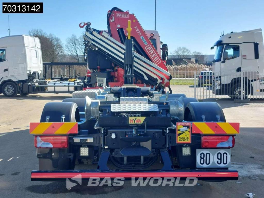 Man TGS 35.480 TGS 8X4 NEW! FASSI F275A Crane + HYVA 26-60 Hooklift Euro 6 Foto 22