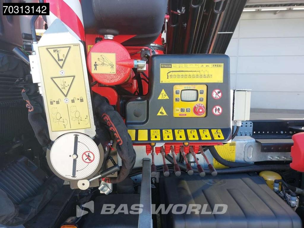 Man TGS 35.480 TGS 8X4 NEW! FASSI F275A Crane + HYVA 26-60 Hooklift Euro 6 Foto 26