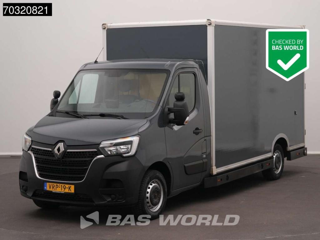 Renault Master 150PK Luchtvering Automaat Bakwagen LED Airco Cruise Camera Parkeersensoren Euro6 Meubelbak Foto 1