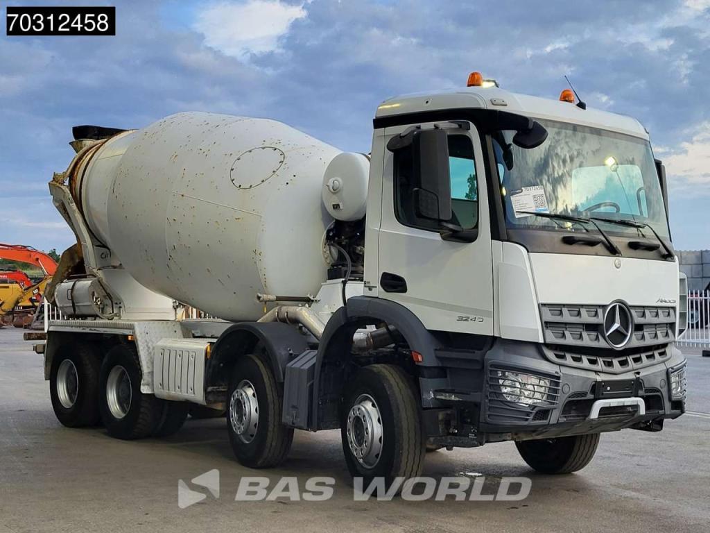 Mercedes-Benz Arocs 3240 Arocs 8X4 9m3 Stetter Mixer Steelsuspension Automatic Euro 6 Foto 7